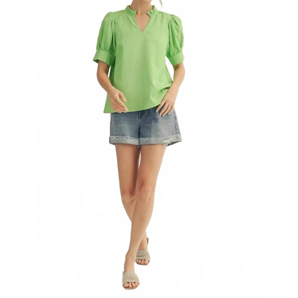 NEW JODIFL butter me up top in apple green - Picture 6 of 6